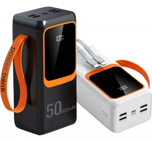 Carregador portatil 50.000 mah bateria externa powerbank