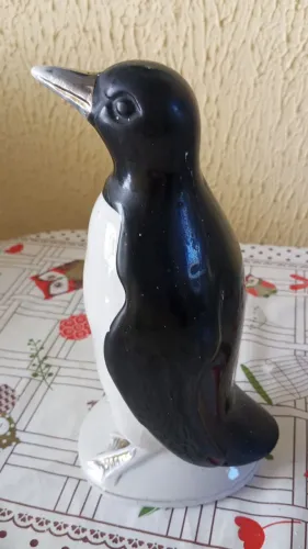 Antigo Pinguim De Geladeira 23cm # (Usado)
