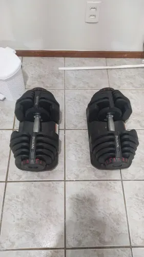 Halter regulável 80kg (par)