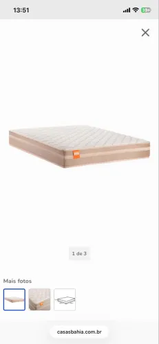 Cama de casal - Perfeito estado Colchão + Base Box