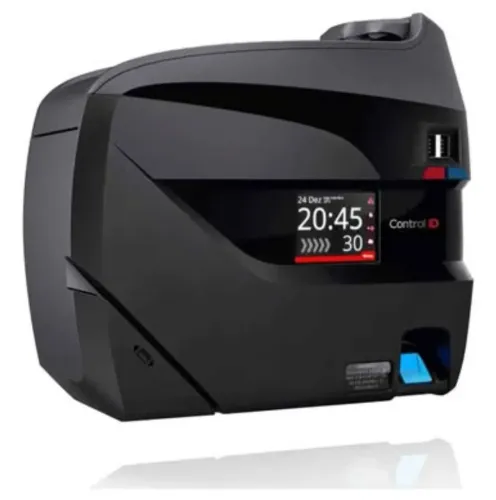 RELOGIO DE PONTO CONTROL ID<br>COM LEITOR BIOMÉTRICO