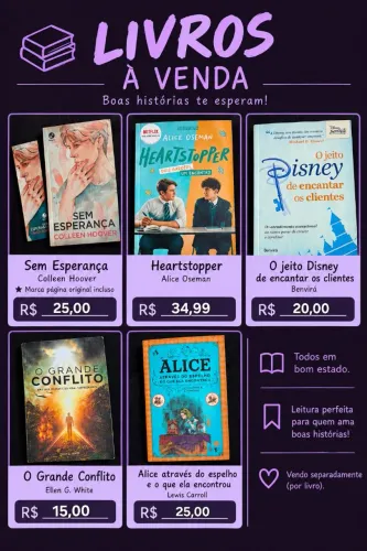 Livros para uma ótima leitura