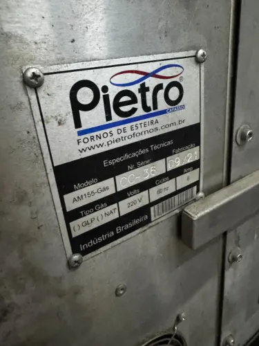 Forno esteira para Pizzas Marca Pietro