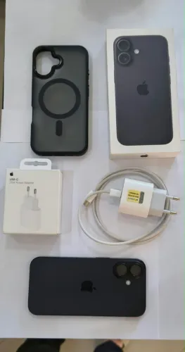iPhone 16 256GB - Impecável (Bateria 100% + Garantia até 06/2027)