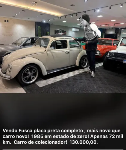Volkswagen Fusca Fusca (gasolina) 1985