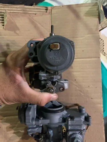Dupla carburação fusca /Brasília