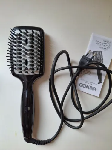 Escova Alisadora Conair Diamond Brilliance - Prancha/Modeladora de Cabelo
