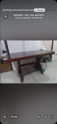Mesa madeira maciça 
