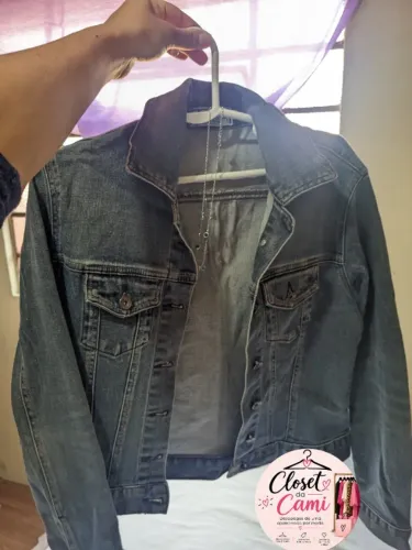 Jaqueta jeans feminina