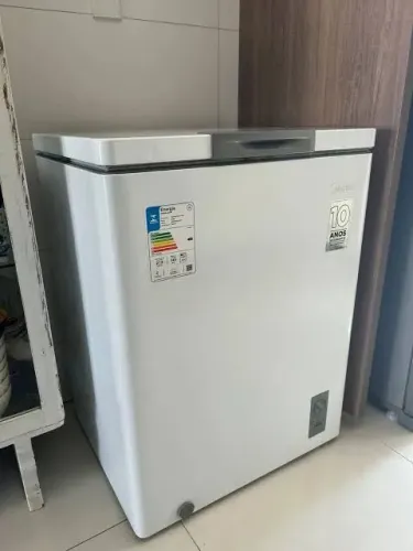 Freezer Midea Novo 10 anos de garantia 