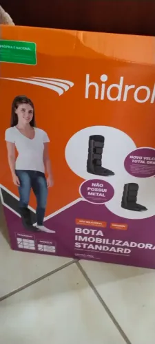 Bota ortopédica - retirar no local
