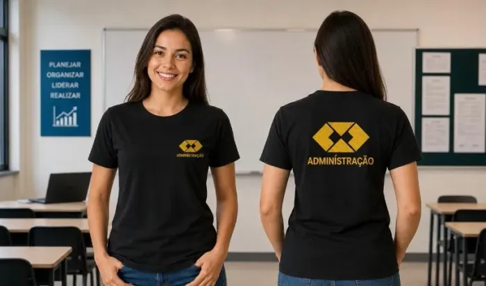 10 Camisas Personalizadas Uniforme Curso Técnico / Algodão
