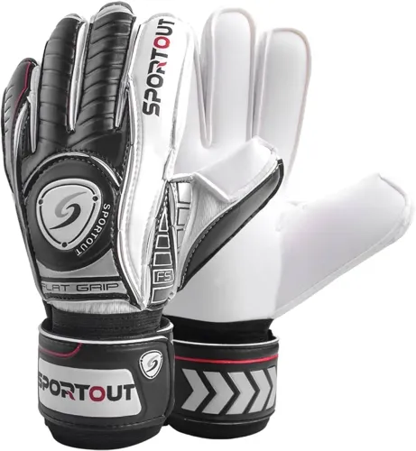 ? LUVA DE GOLEIRO SPORTOUT COM PROTEÇÃO NOS DEDOS 