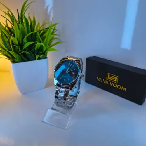 Relógio Masculino Va Va Voom® - Aço Inox - Novo + Caixa Original