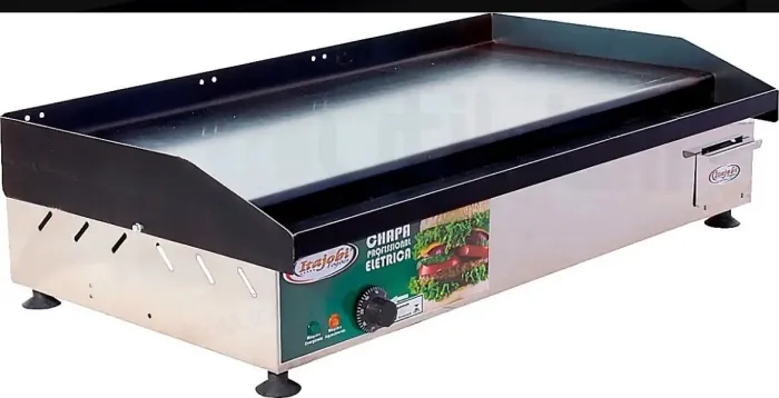 Chapa De Lanche Eletrica 220v Profissional 85x47 
