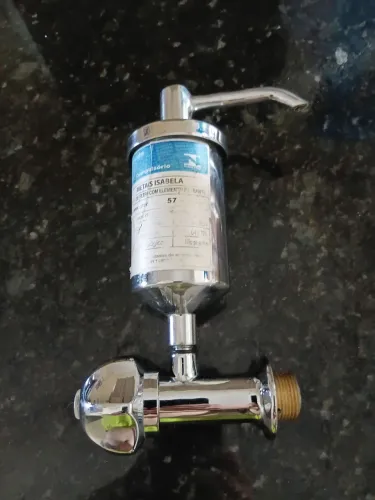 Purificador De Água Com Torneira De Metal Cromado Novíssimo No Precinho