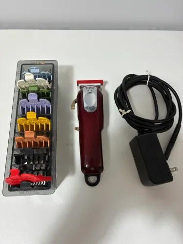 ? MÁQUINA WAHL PROFISSIONAL + KIT DE PENTES + CARREGADOR