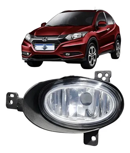 Farol Milha Auxiliar Neblina Hrv 2015 2016 2017 2018 Cristal