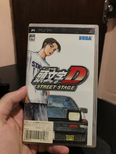 Initial D jogo de psp