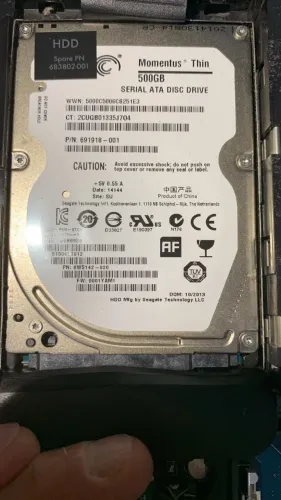 HD Interno 500gb Sata 2.5 Para Notebook, Computador ou Console