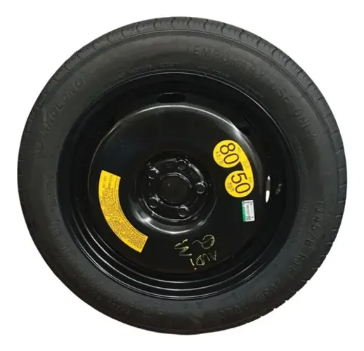 Roda Estepe Fino 0km 145 85 18 Audi Q3 Sportback 2.0 2025 Preto