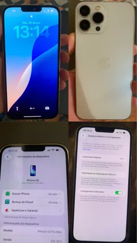 Vende-se iPhone 13 Pro Max Bateria 88%