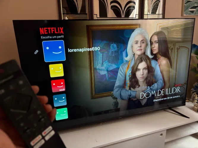 Smart Tv 60P com Xbox, Comando de voz Modelo Novo Entrego Aceito cartão