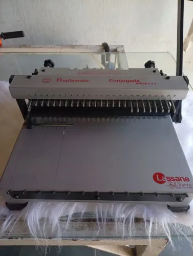 Encadernadora Wire-O Lassane Duplamatic - Excelente Estado