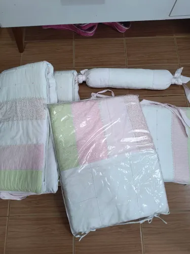 Kit berço menina 5 peças 