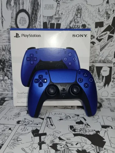 OPORTUNIDADE | Controle DualSense Cobalt Blue Original Sony para PS5