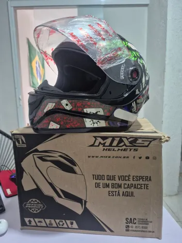 CAPACETE MIXS FOKKER NA CAIXA