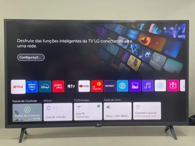 Tv LG smart webOs 43 Polegadas com garantia 43LM6370PSB
