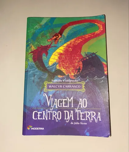 Livro Viagem ao Centro da Terra de Julio Verne