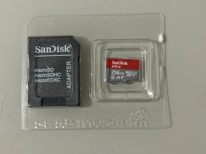 Cartão de memória SanDisk Ultra 256gb