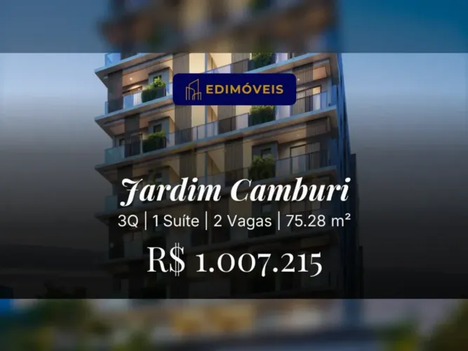Viva o melhor de Jardim Camburi: Apartamento 3 quartos com áreas de lazer exclusivas