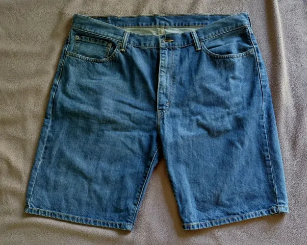 Bermuda jeans Levi"s 505 azul (tam. 50)