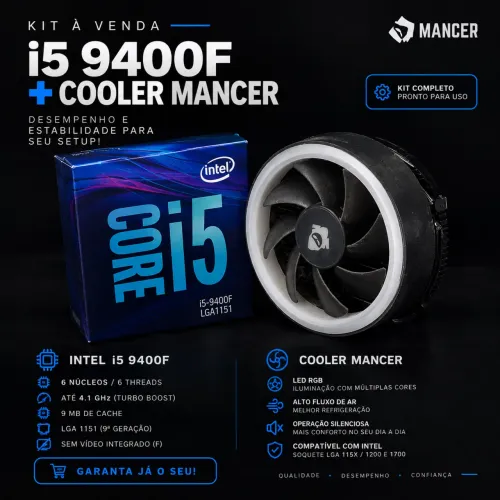 Kit Processador e cooler