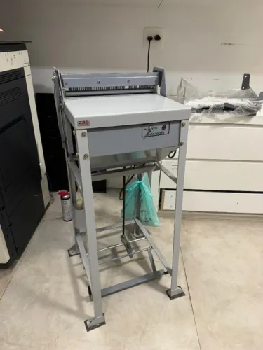 Encadernadora Elétrica Espiral Excentrix Semi Industrial 220V