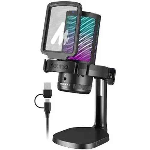 Microfone de mesa maono