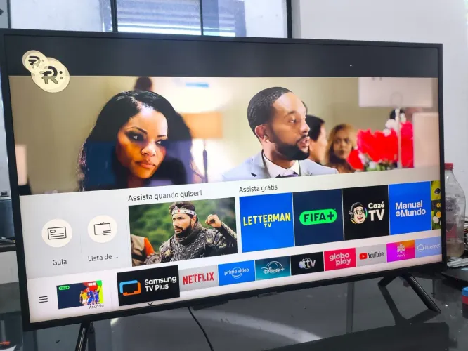 Vendo TV 43 smart Samsung 4k Wi-Fi,Bluetooth,espelhamento Smartphones tudo funcionando 