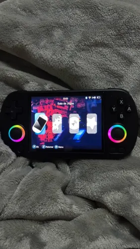 Console Portátil Retrô Anbernic - Perfeito, Como Novo, com Estojo e Acessórios