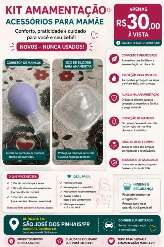 Kit Amamentação