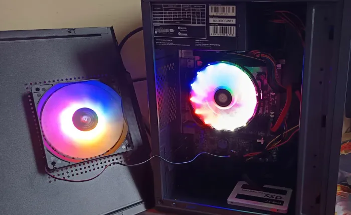CPU NOVA RÁPIDA COM HD SSD E COOLER RGB
