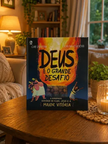 Livro infantil, bíblicos, cristão, Deus e o Grande desafio