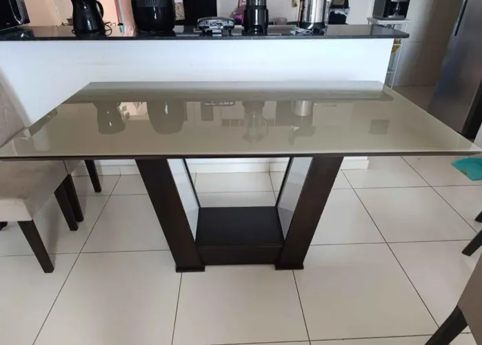 Mesa de vidro 