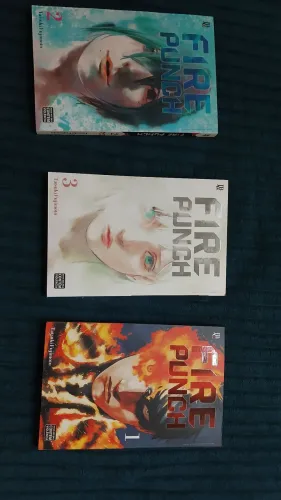 Mangá fire punch volumes " 1 , 2 e 3 "