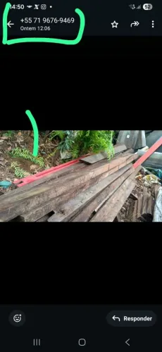 Vendo,  barrotes e peças de massaranduba 