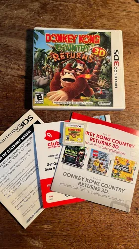Donkei Kong Country Returns para Nintendo 3Ds