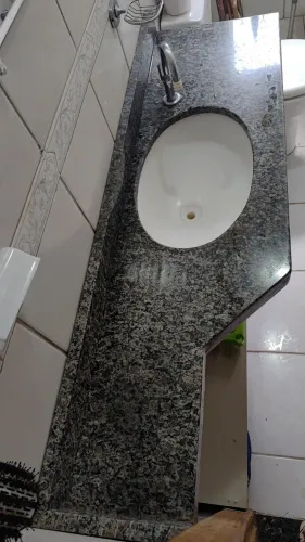 Bancada com pia