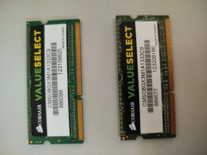 Memória Ram Corsair 16Gb 2x8Gb de Notebook